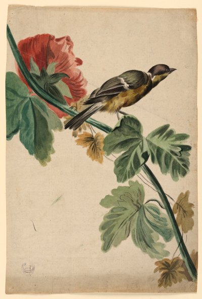 Design för ett vävt tyg av Unknown artist