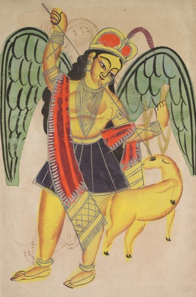 Diana eller Artemis, jaktens gudinna av Unknown artist