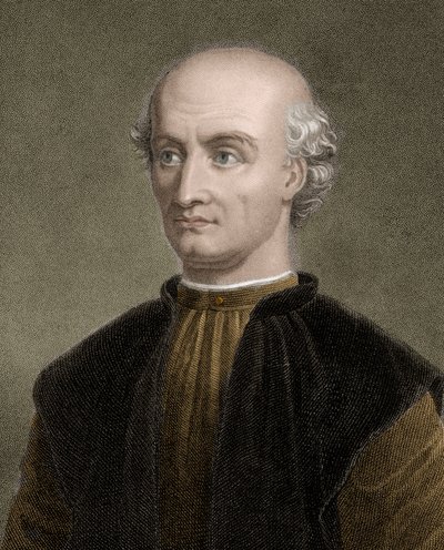 Donato Bramante (1444-1514) - gravyr - 1800-talet av Unknown artist