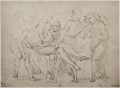 Teckning av Raphael Sanzio i British Museum av Unknown artist