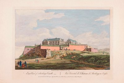 East View av Stirling Castle, Skottland av Unknown artist