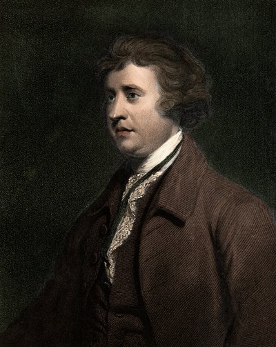 Edmund Burke 1729-1797 - gravyr - 1800-talet av Unknown artist