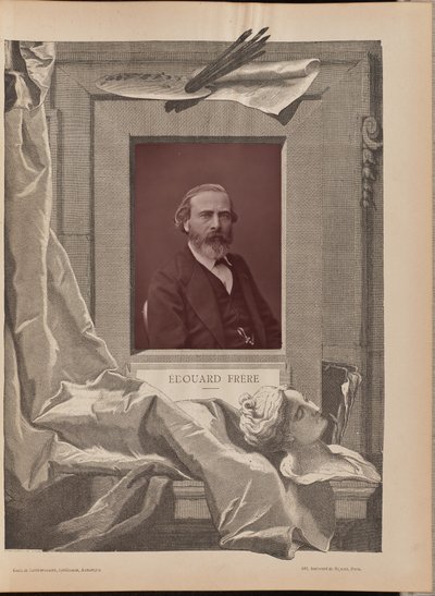 Édouard Frère av Unknown artist
