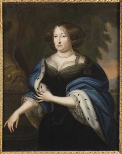 Edwige Sophie de Brandebourg - Porträtt av markgrevinen Hedwig Sophie av Brandenburg av Unknown artist