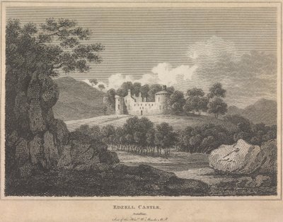 Edzell Castle, [Forfarshire?]; sida 101 (volym ett) av Unknown artist