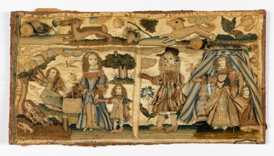 Broderade paneler av Unknown artist