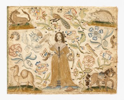 Broderad bild av Unknown artist