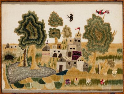 Broderad bild av Unknown artist
