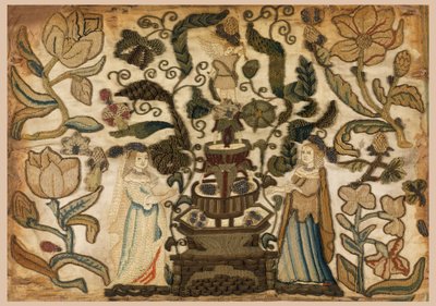 Broderad bild av Unknown artist
