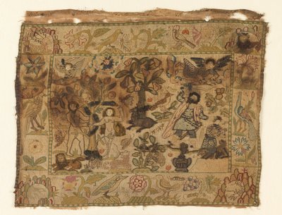 Broderad bild av Unknown artist