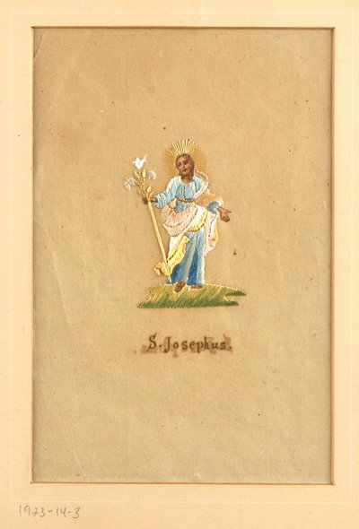 Broderad bild av Unknown artist