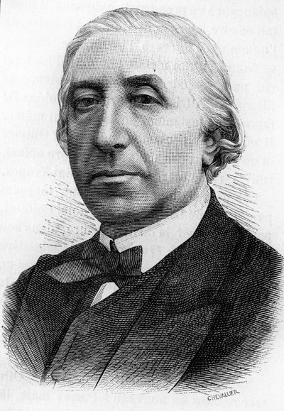 Emmanuel Arago (1812 - 1896), fransk politiker av Unknown artist