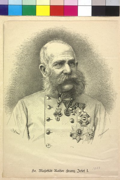 Kejsare av Österrike Franz Joseph I av Unknown artist