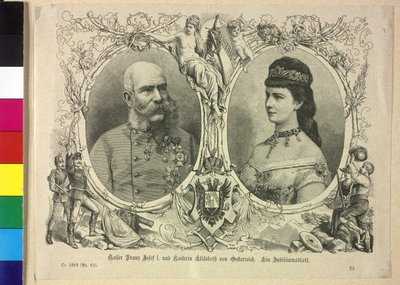 Kejsare av Österrike och Elisabeth Franz Joseph I av Unknown artist