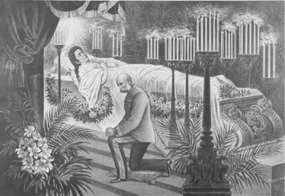 Kejsarinnan av Österrike Elisabeth av Unknown artist