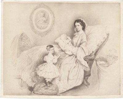 Kejsarinnan av Österrike Elisabeth av Unknown artist