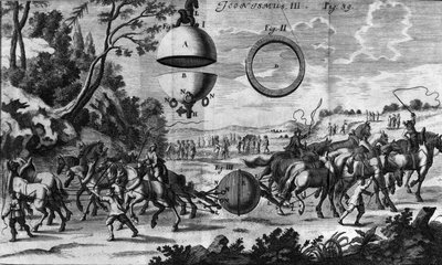 Erfarenhet av Otto von Guericke (Otto de Guericke av Unknown artist