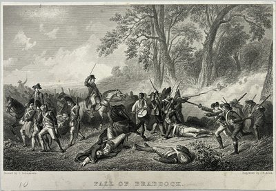 Braddocks fall av Unknown artist