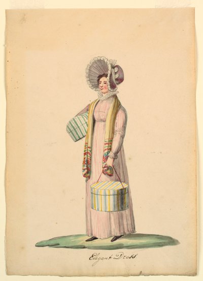 Mode: Elegant klänning av Unknown artist