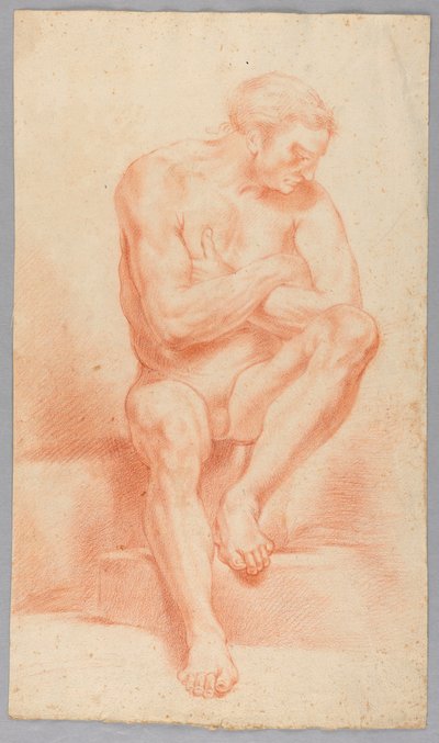 Figurstudier av Unknown artist