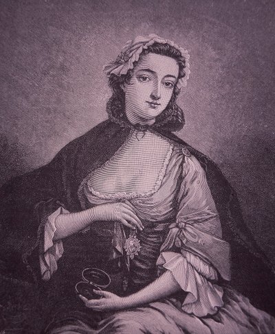 Flora Macdonald, hängiven Jacobite som hjälpte Bonnie Prince Charlie att fly av Unknown artist