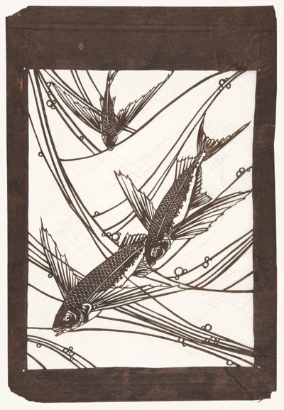 Flygande fisk av Unknown artist