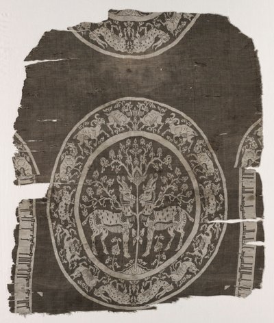 Fragment av Tomb Cover av Unknown artist
