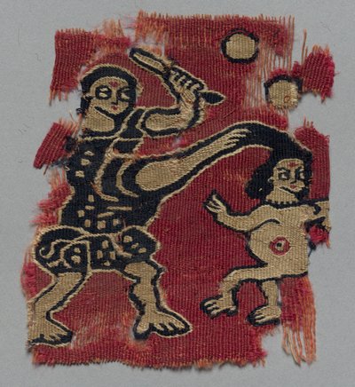 Fragment av en prydnad av Unknown artist