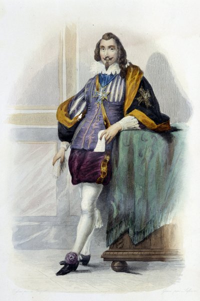 Francois de Bassompierre (marskalk de Bassompierre) (1579-1646) - i "" Den franske Plutarchen"" av Unknown artist