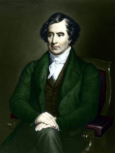 François Arago (1786-1853), fransk astronom, fysiker och politiker. av Unknown artist