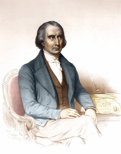 François Arago (1786-1853), fransk astronom, fysiker och politiker. av Unknown artist