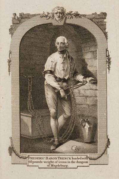 Fredrik Baron Trenck av Unknown artist