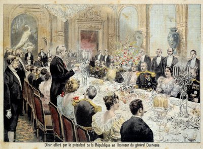 Frankrikes president Felix Faure av Unknown artist