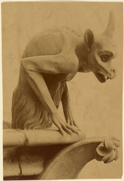 [Gargoyle, Notre-Dame] av Unknown artist