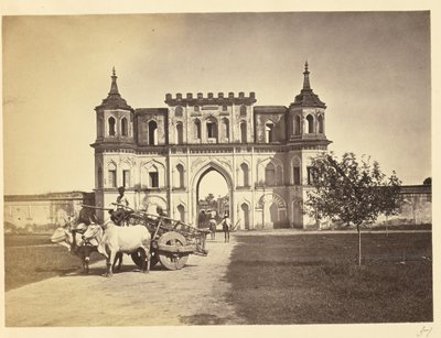 [Porten till Moti Mahal, Lucknow] av Unknown artist