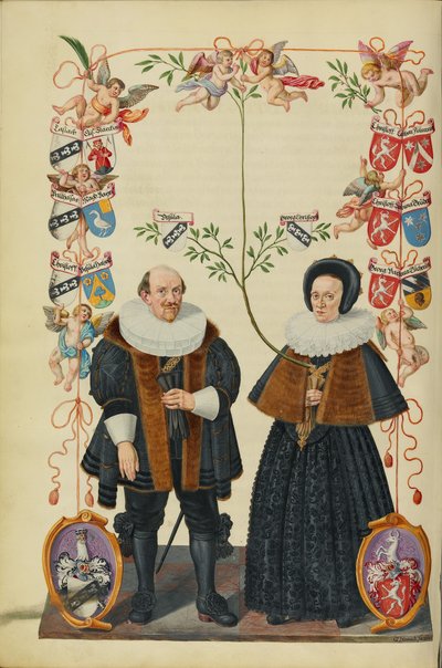 Släktforskning om familjen Derrer av Unknown artist