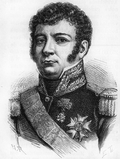 General Dominic-Joseph Vandamme (1770-1830), greve av Unsebourg. av Unknown artist