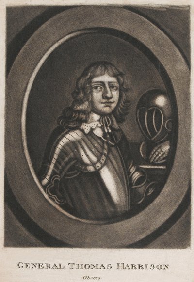 General Thomas Harrison av Unknown artist