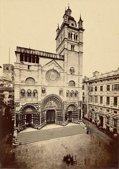 [Genuas katedral] av Unknown artist