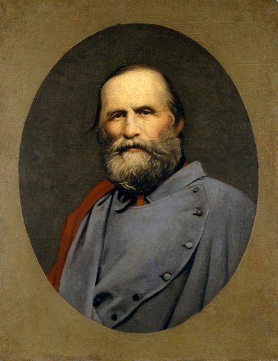 Giuseppe Garibaldi anonym målning. Milano, Risorgimentos museum av Unknown artist