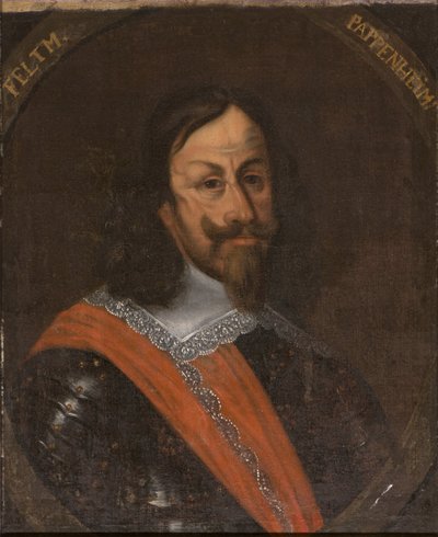 Gottfried Heinrich, komte suverän de Pappenheim, marechal du Saint Empire - Porträtt av greve Gottfried Heinrich av Pappenheim av Unknown artist