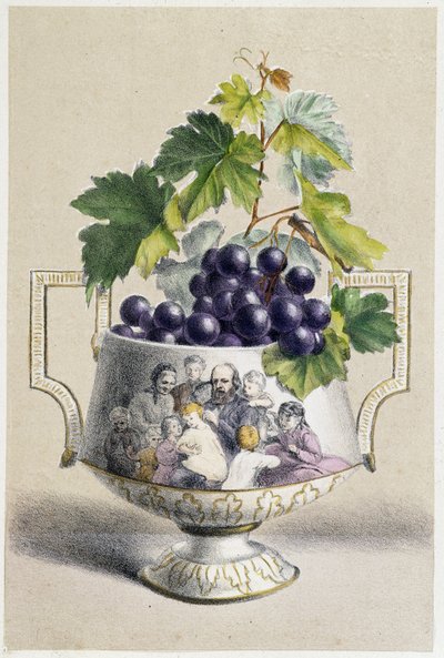 Druvkopp som symboliserar hösten av Unknown artist