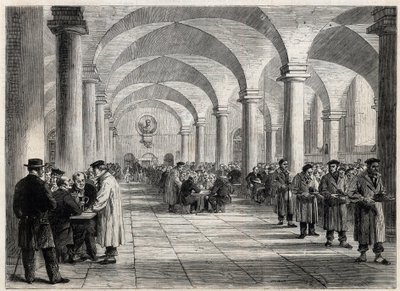 Greenwich Hospital - The West Dining Room - Greenwich Navy Hospital - West Dining Room av Unknown artist