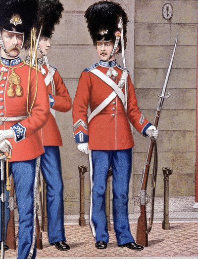 Det danska gardets grenadjärer av Unknown artist