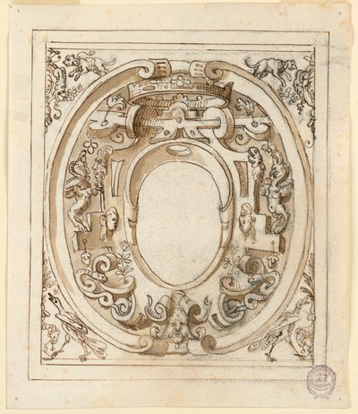 Grotesk design av Unknown artist