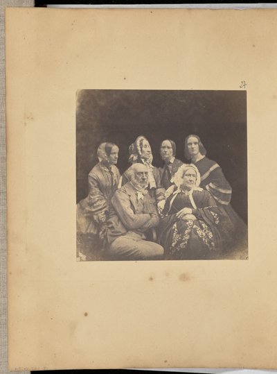 [Grupporträtt] av Unknown artist