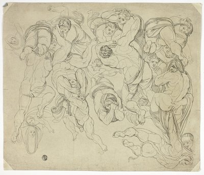 Grupp av figurer av Unknown artist