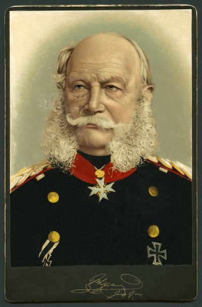 Guillaume I (Guillaume Frederic Louis de Hohenzollern av Unknown artist