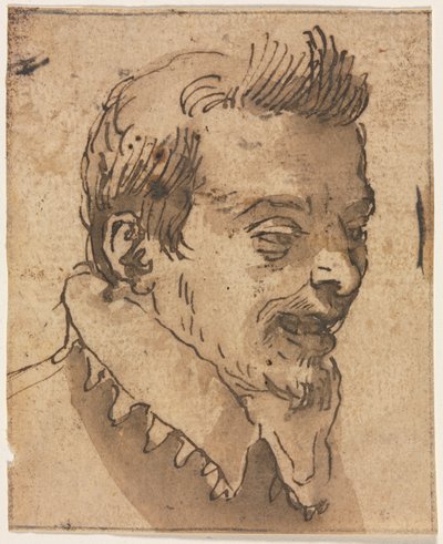 Chef för en man av Unknown artist