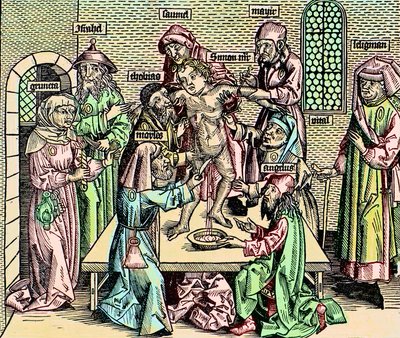 Judendomens historia - Simons martyrskap i Trent av Unknown artist